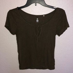 Dark Green Me to We T-shirt